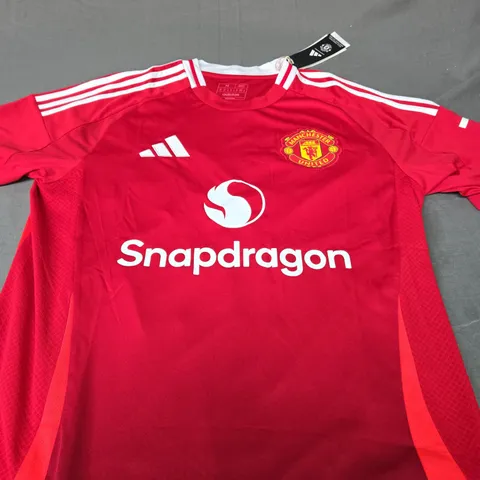 PERSONALISED MANCHESTER UNITED FC HOME JERSEY - 12 TAYLORDALTON - SIZE M