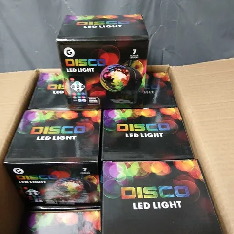 APPROXIMATELY 12 GIFTS & GADGETS LED DISCO LIGHT