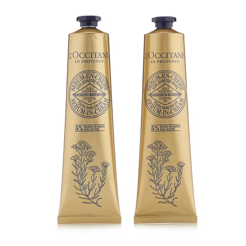L'OCCITANE YOUTH HAND CREAM 75ML DUO