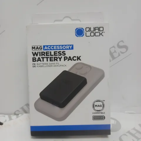 BOXED SEALED QUAD LOCK MAG ACCESSORY WIRELESS BATTERY PACK