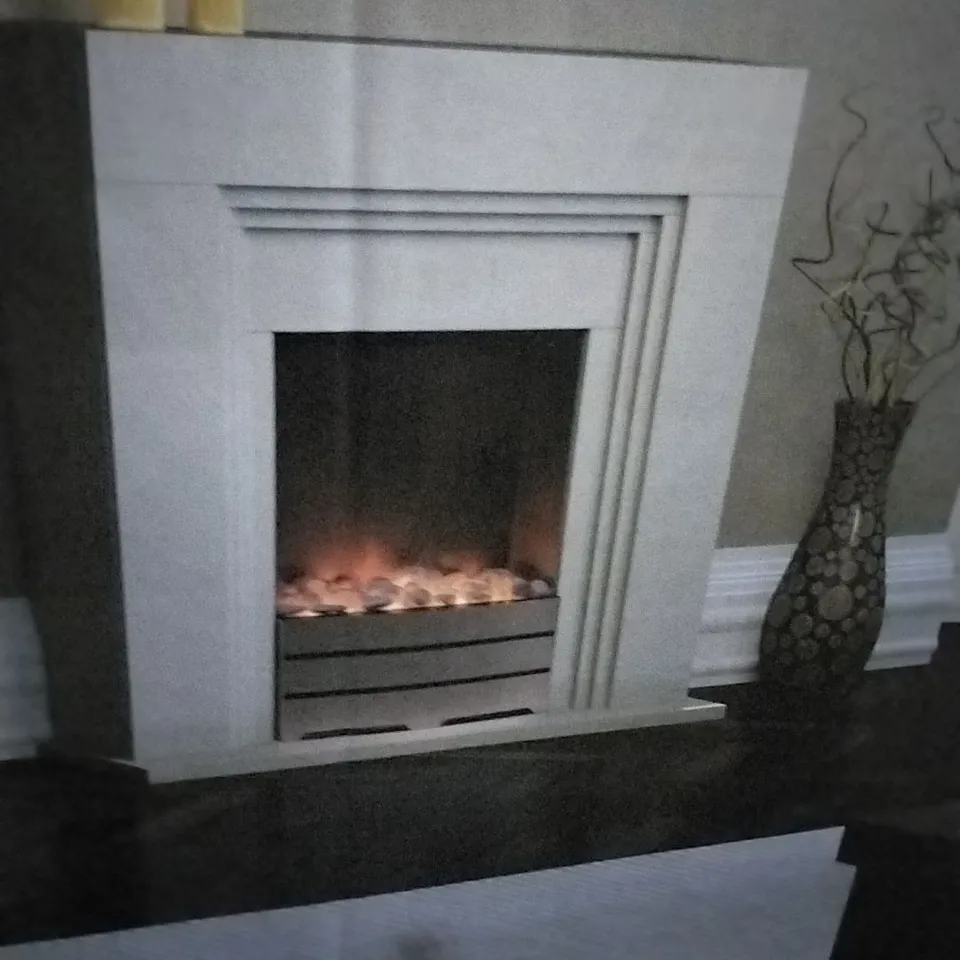 BOXED YORK ELECTRIC FIREPLACE