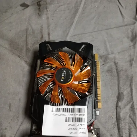 ZOTAC GTX 650 GRAPHICS CARD