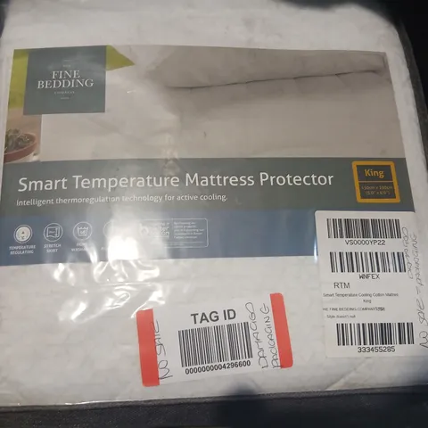 FINE BEDDING COMPANY SMART TEMPERATURE MATTRESS PROTECTOR – KING SIZE (150X200 CM)