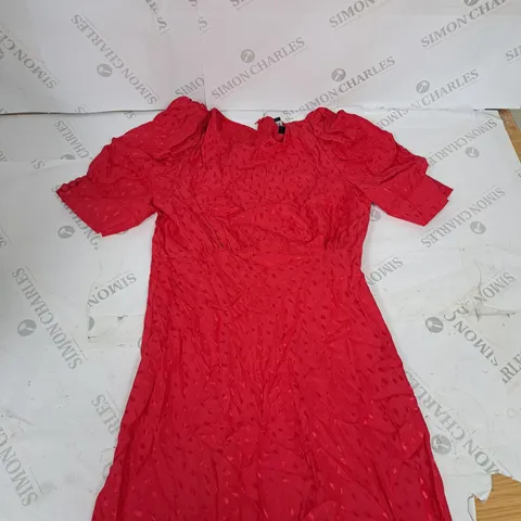 NOBODYS CHILD MOIRA JACQUARD MIDI DRESS SIZE 8