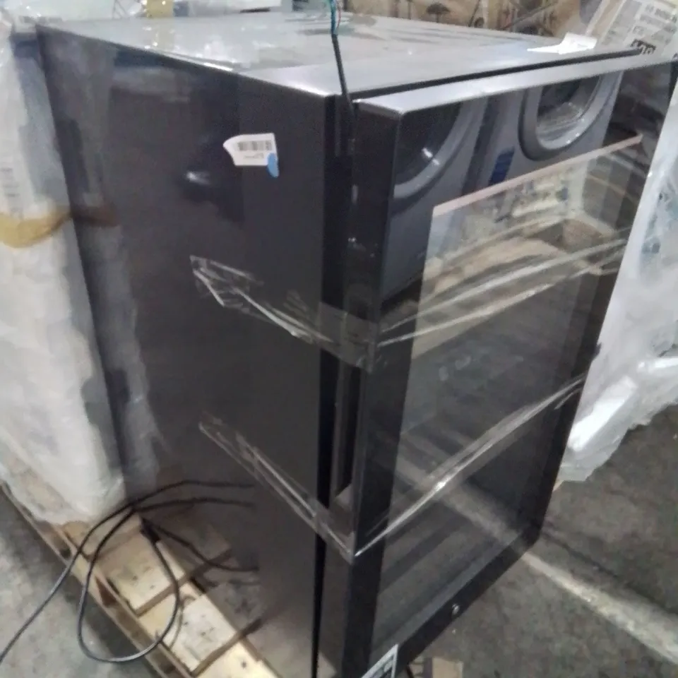 HAIER WINE BANK 50 SERIE 7 HWS42GDAU1 COMPRESSOR WINE COOLER FREESTANDING BLACK 42 BOTTLE(S)