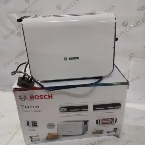 BOXED BOSCH STYLING 2 SLICE TOASTER