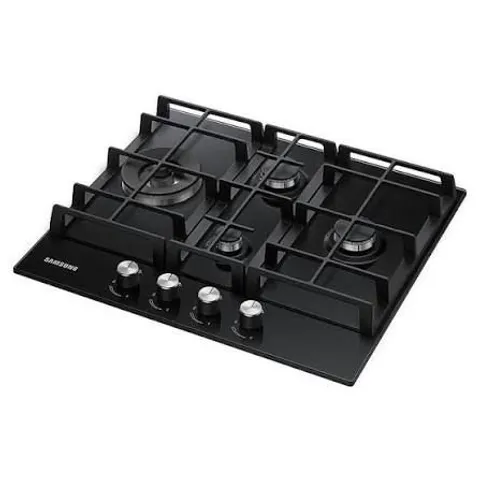 BOXED SAMSUNG NA64H3030BK- 60CM BUILT-IN HARD GLASS GAS HOB WITH WOK GRID