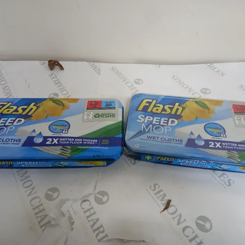 6 FLASH SPEED MOPS SPEEDREFILLS (6 x 12)