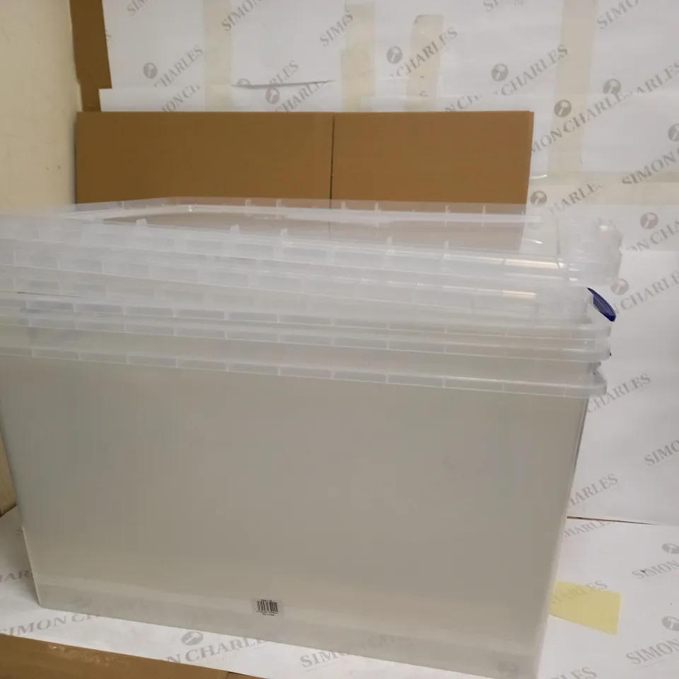 REALLY USEFUL PRODUCTS BOX SET - NESTABLE CLEAR
