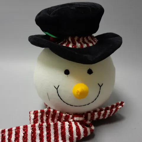 SNOWMAN CHRISTMAS TREE TOPPER