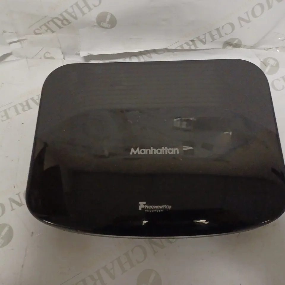 MANHATTAN T3-R 500GB FREEVIEW HD RECORDER, BLACK