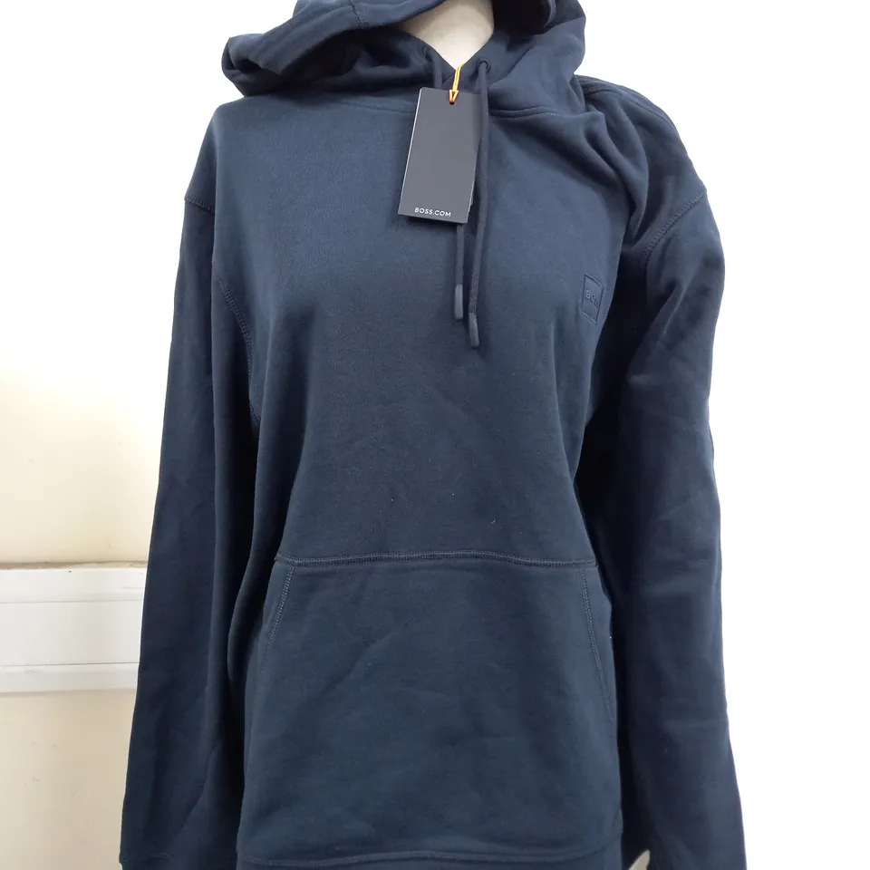 HUGO BOSS WETALK HOODIE IN NAVY - XL
