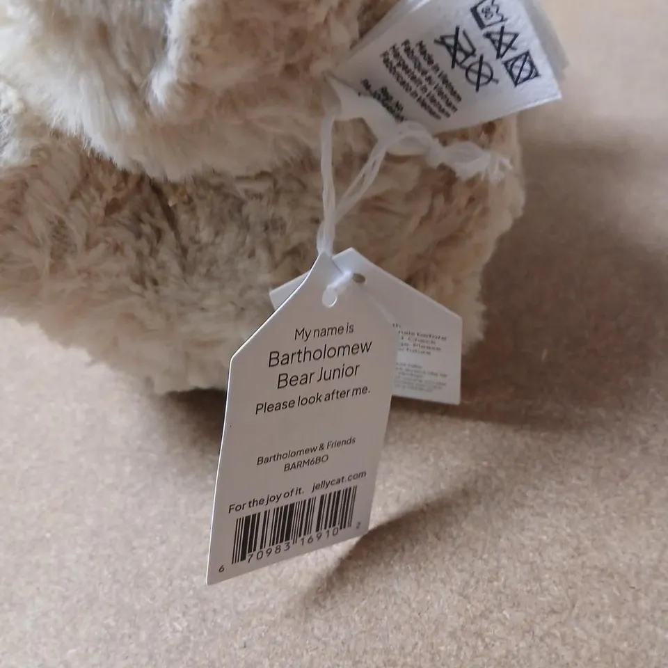 JELLYCAT BARTHOLOMEW BEAR JUNIOR PLUSH TOY