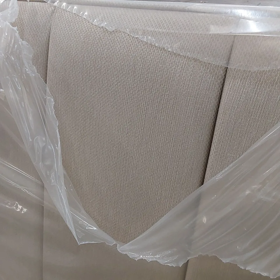 BAGGED DESIGNER 150cm KING SIZE FABRIC UPHOLSTERED HEADBOARD 