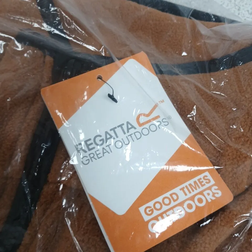 UK 3XL REGATTA GREAT OUTDOORS FRANKIE HALF ZIP FLEECE - GLAZED GINGER