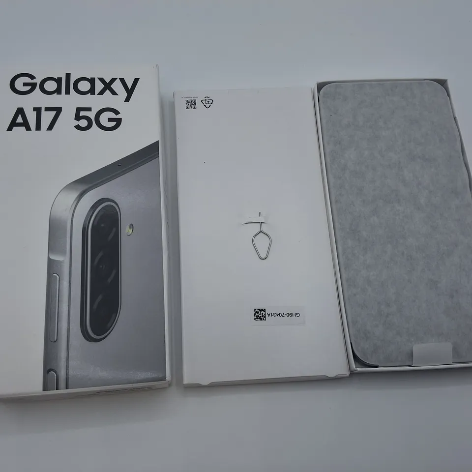 BOXED SAMSUNG GALAXY A17 5G 4GB 128GB IN GREY - SM-A176B