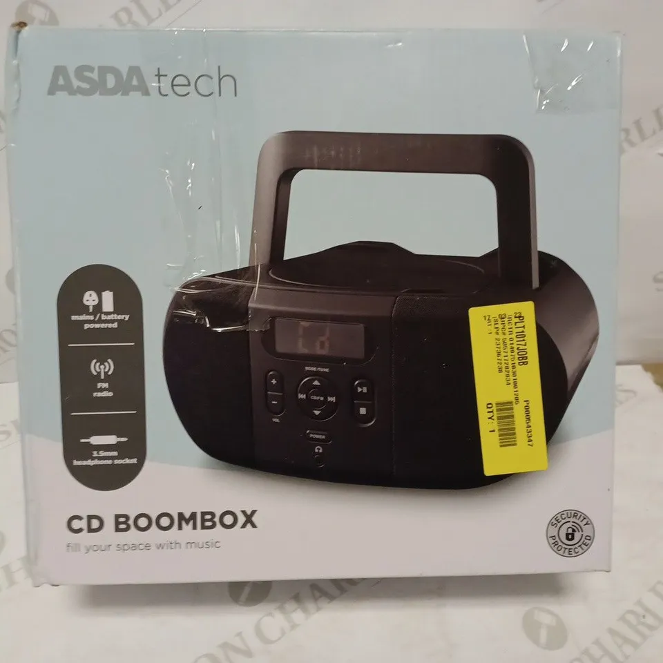 ASDA TECH CD BOOMBOX