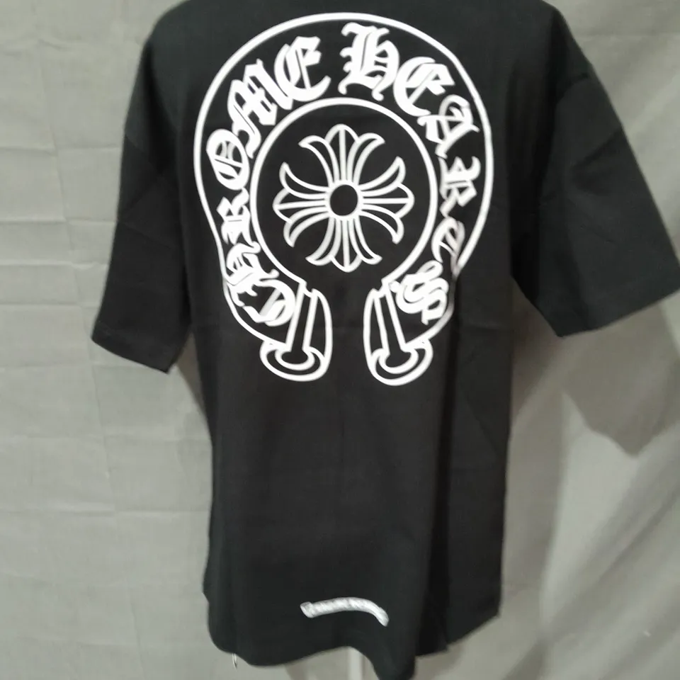 CHROME HEART BLACK T-SHIRT - SMALL
