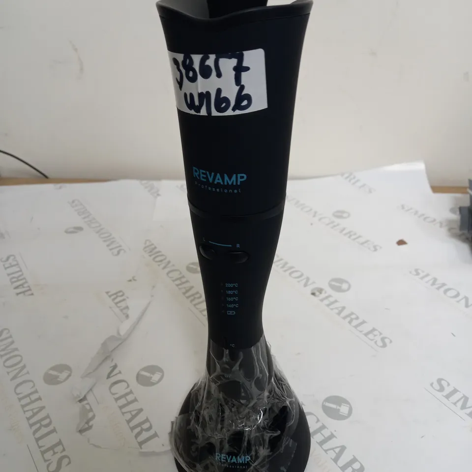 REVAMP PROGLOSS LIBERA CORDLESS HOLLYWOOD CURL AUTO ROTATING HAIR CURLER