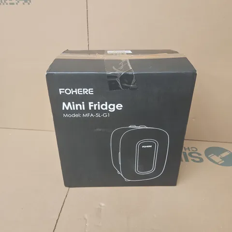 BOXED FOHERE MINI FRIDGE (MFA-5L-G1)