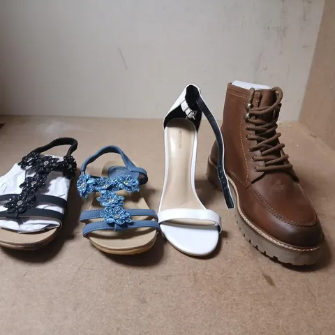 APPROXIMATELY 20 PAIRS OF ASSORTED FOOTWEAR