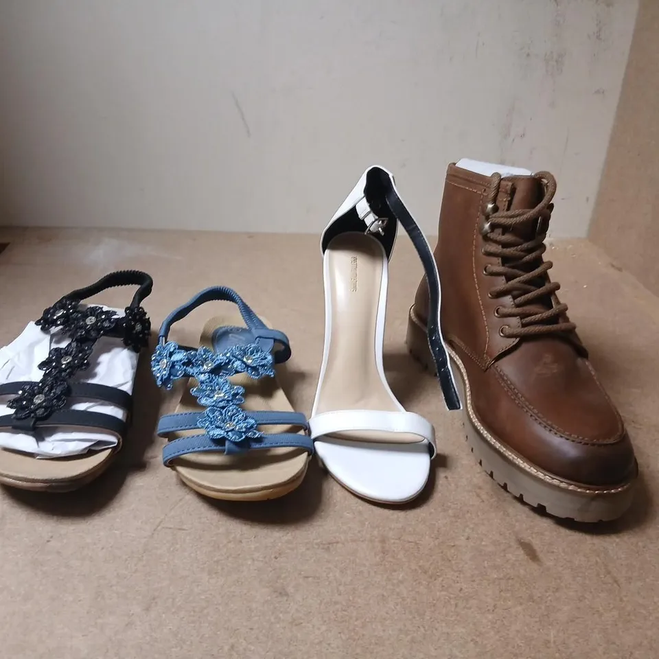 APPROXIMATELY 20 PAIRS OF ASSORTED FOOTWEAR