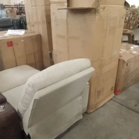 AVERY FABRIC POWER RECLINING CORNER CHAISE SOFA (HALF BOXED)