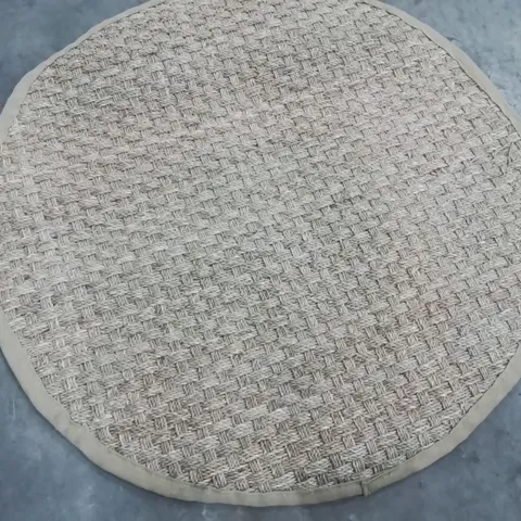 DALAPENA NATURAL WOVEN CIRCULAR RUG