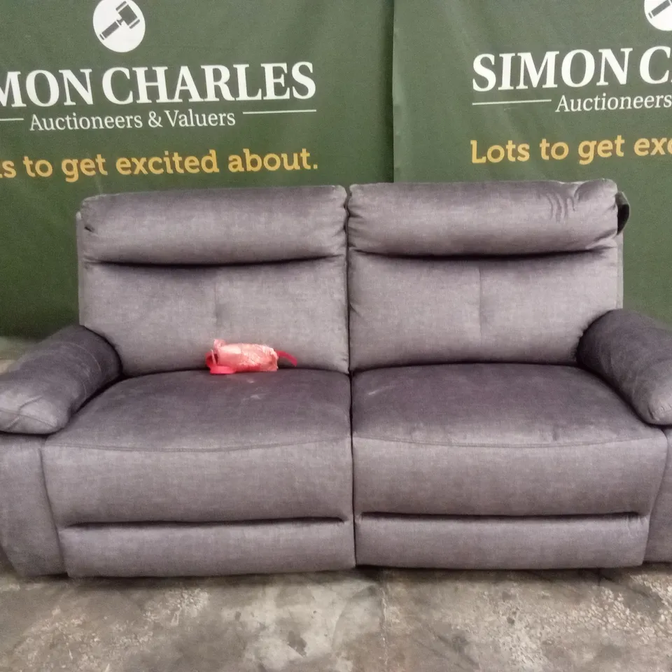 IVANA 3 SEATER FABRIC POWER RECLINER SOFA WITH USB CHARGING AND STORAGE RRP £1199