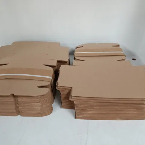 LOT OF FLAT PACK BOXES