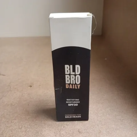 BLD BRO DAILY MATTIFYING MOISTURISER SPF30 β DESIGNED FOR BALD HEADS