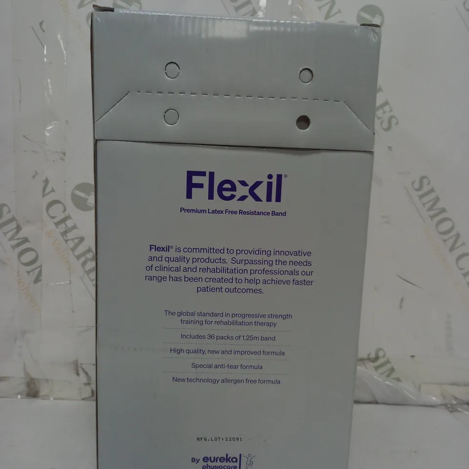 FLEXIL PREMIUM LATEX FREE RESISTANCE BAND FOR RECOVERY 36X1.25M X-HEAVY