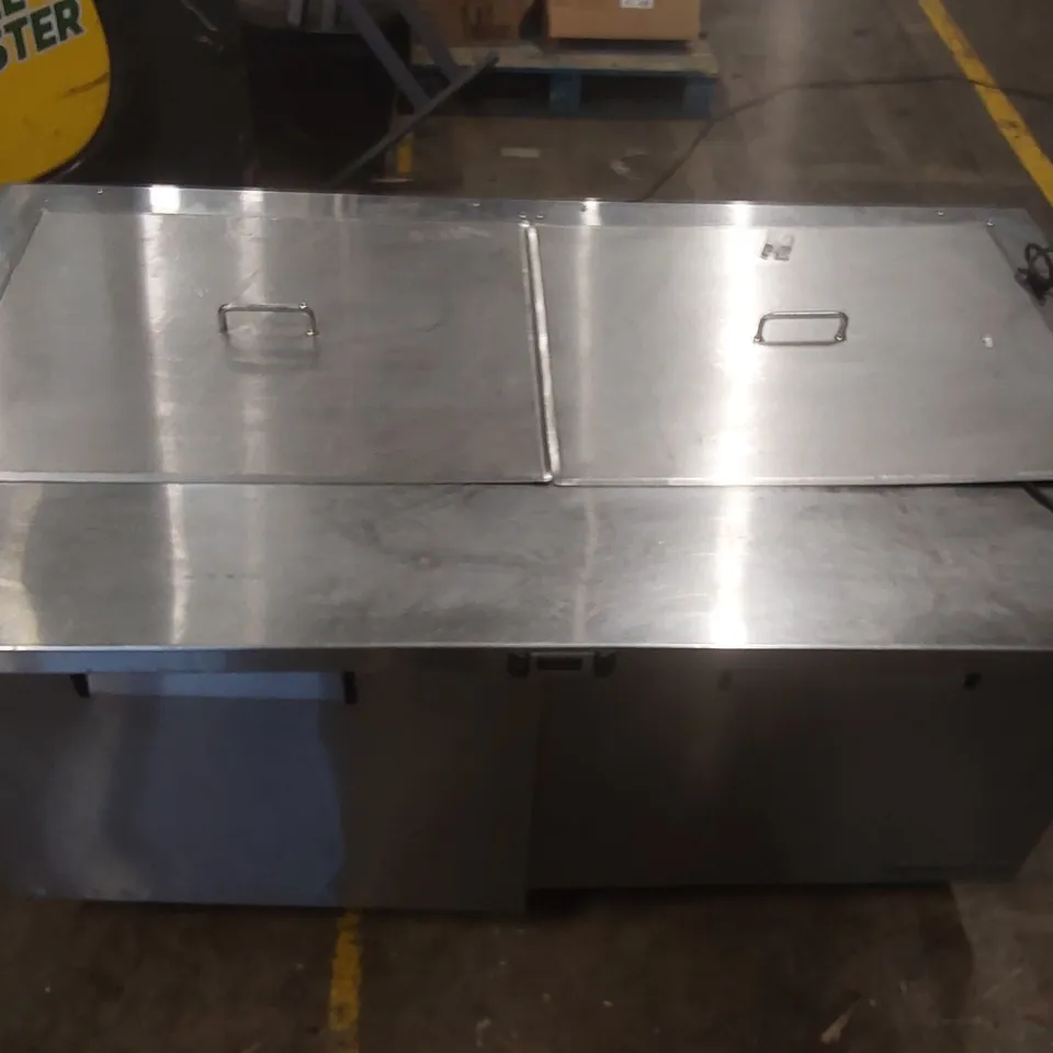 TRUE 2 DOOR COUNTER PREP FRIDGE