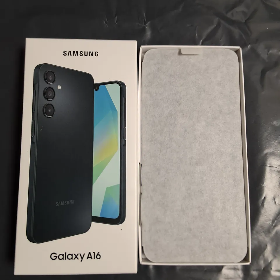 BOXED SAMSUNG GALAXY A16 128GB IN BLACK - SM-A165F