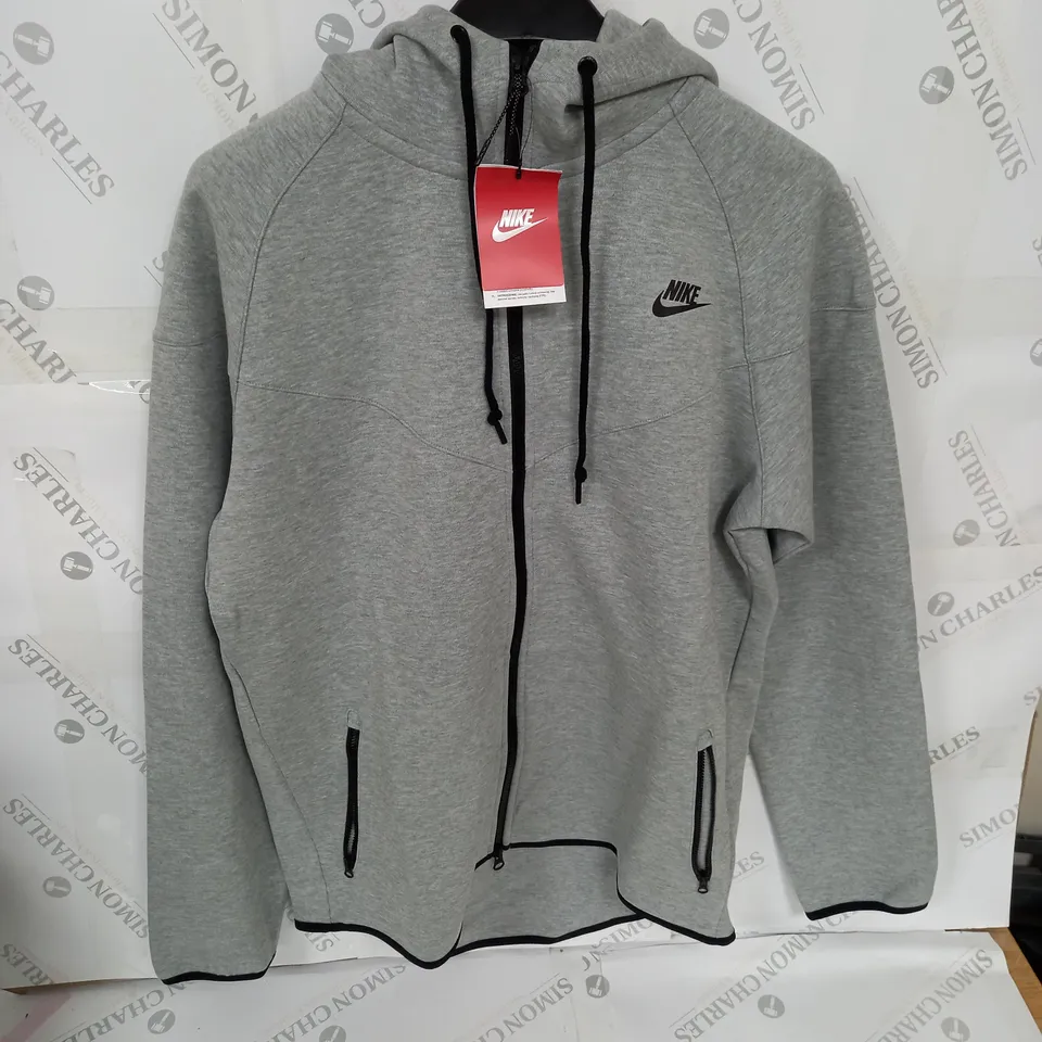 NIKE ZIPPED TECH FLEECE JACKET SIZE L
