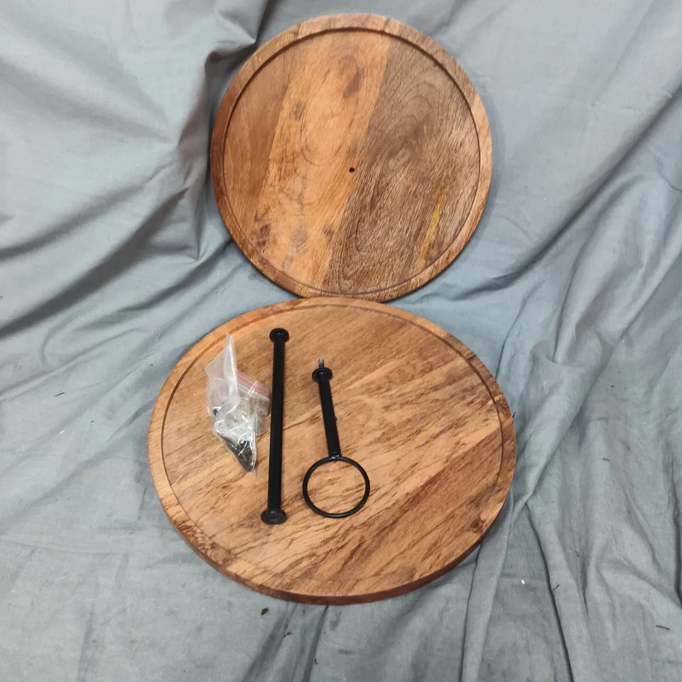 WOODEN AFTERNOON TEA STAND