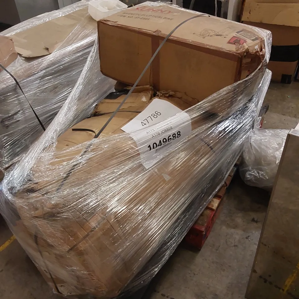 SUNNY HEALTH & FITNESS MAGNETIC ELLIPTICAL BIKE AND VEVOR 13 X 20 FT CARPORT CAR CANOPY WHITE