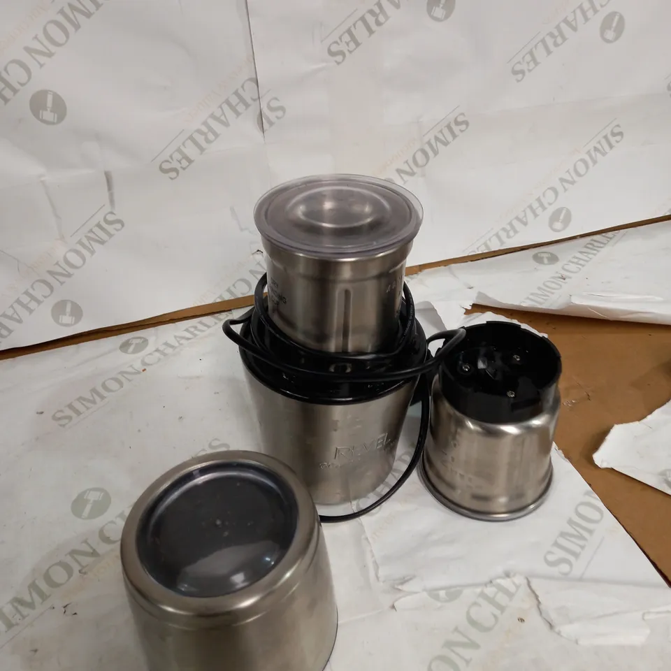 REVEL STAINLESS STEEL WET N DRY GRINDER