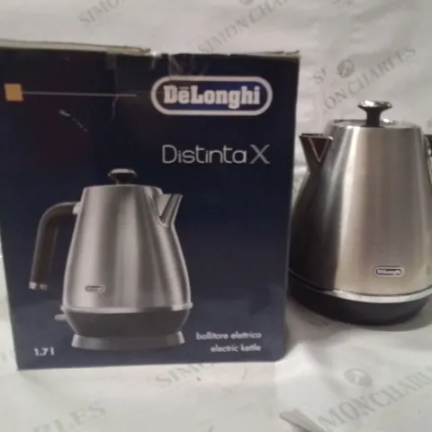 BOXED DELONGHI DISTINTA ELECTRIC KETTLE 1.7L