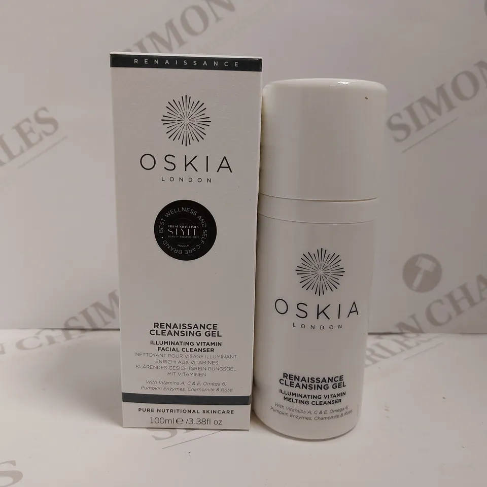 OSKIA LONDON RENAISSANCE CLEANSING GEL - 100ML