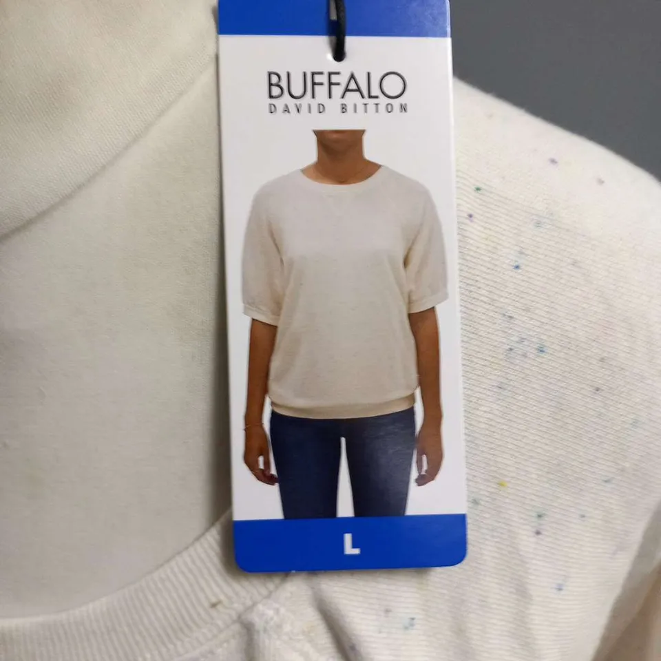 FIVE BUFFALO DAVID BITTON TOPS IN ASSORTED SIZES