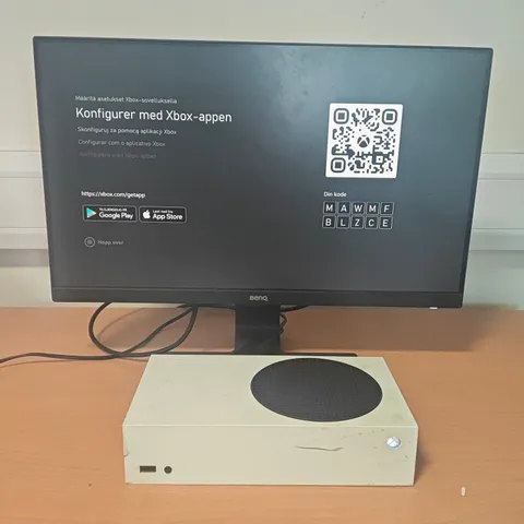 UNBOXED XBOX SERIES S DISC FREE CONSOLE