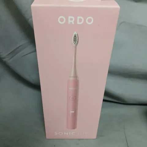 ORDO SONIC LIFE ELECTRIC TOOTHBRUSH – PINK, BOXED 