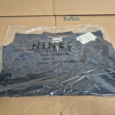NINES COLLECTION SKY CAPTAIN NAVY TOP – SIZE S