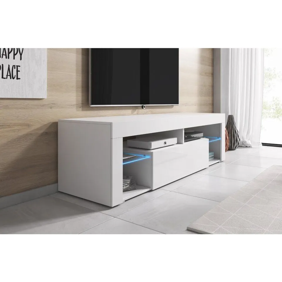 BOXED FRANCIS TV STAND FOR TVS UPTO 55"