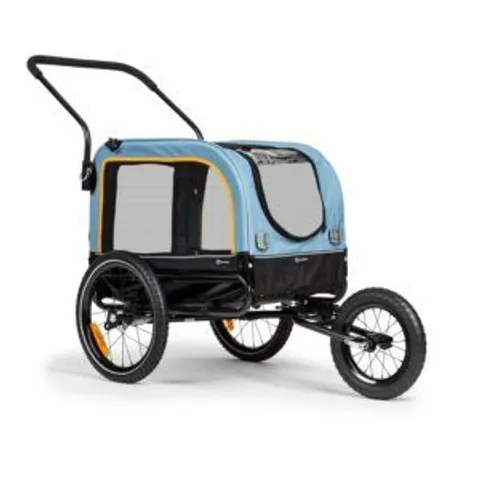 BOXED KLARFIT CORGI 2-IN-1 DOG TRAILER