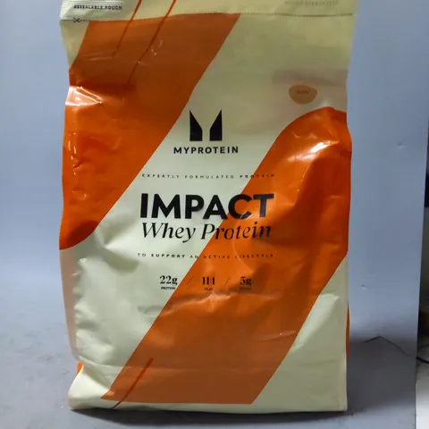 SEALED MYPROTEIN IMPACT WHEY PROTEIN - VANILLA - 2.5KG