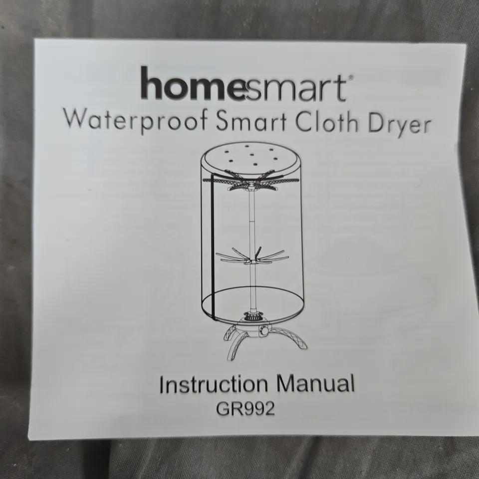 HOMESMART WATERPROOF SMART CLOTH DRYER