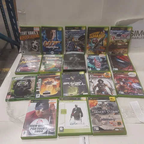 18x ASSORTED XBOX GAMES