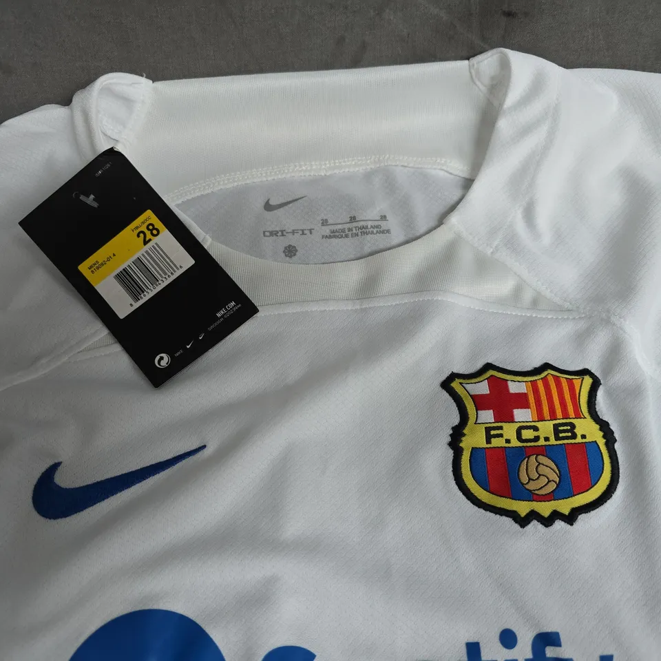 NIKE F.C.B KIDS FOOTBALL SHIRT - 28